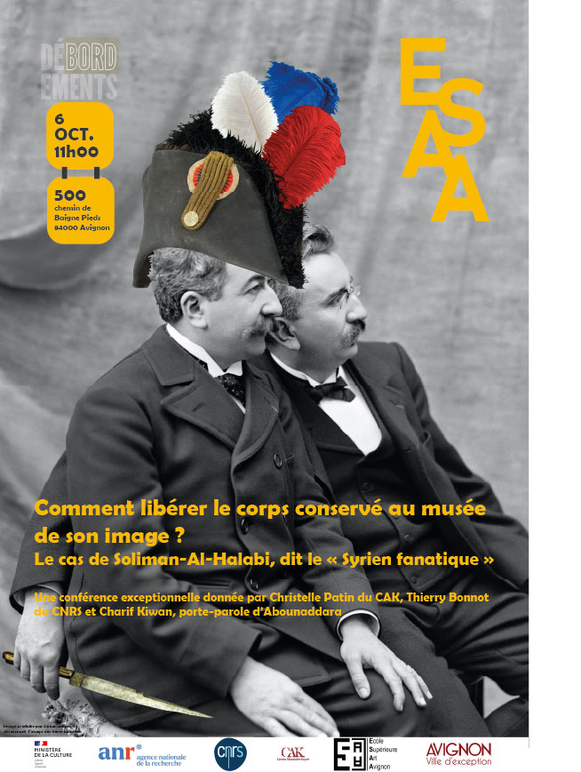 <font color="#7c0707"><strong>Comment libérer le corps conservé au musée de son image? Le cas de Soliman-Al-Halabi, dit le "Syrien fanatique"</strong></font>